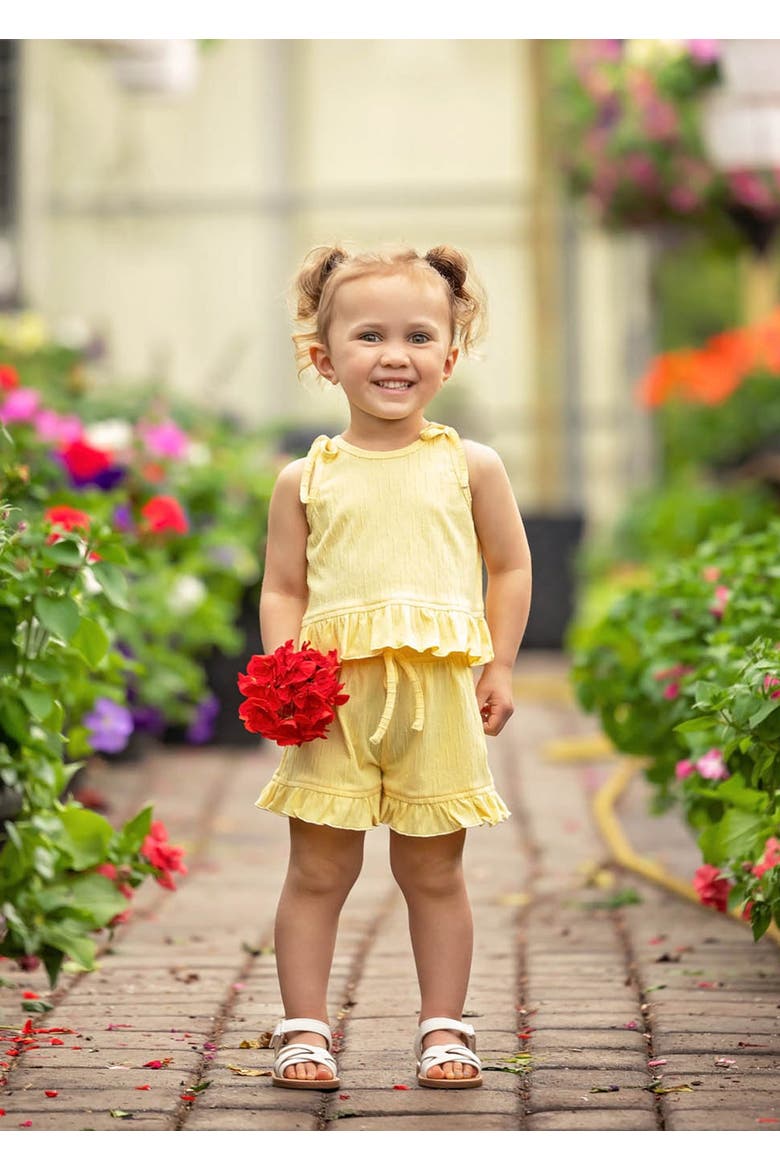 Sonny Sleeveless with Knot Detail Two Piece Set, Alternate, color, Yellow