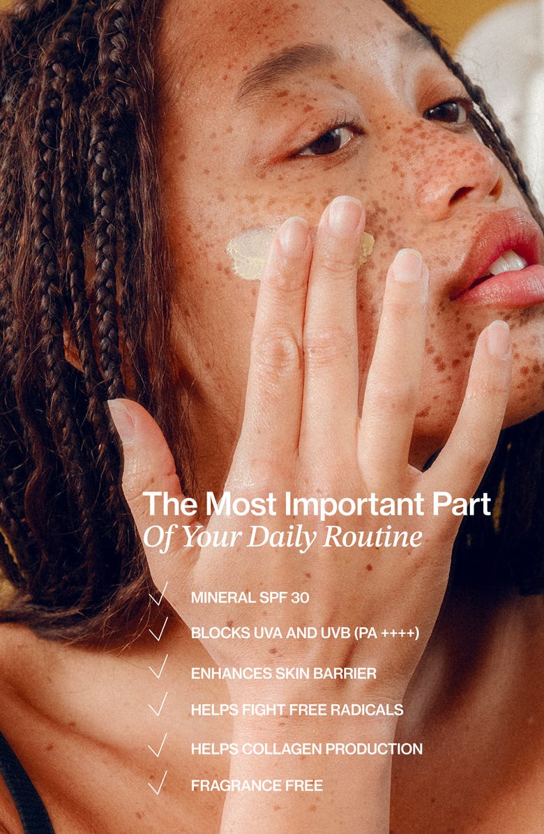 Good Weather Skin The One Daily Sun Cream SPF 30 Mineral Sunscreen, Alternate, color, 