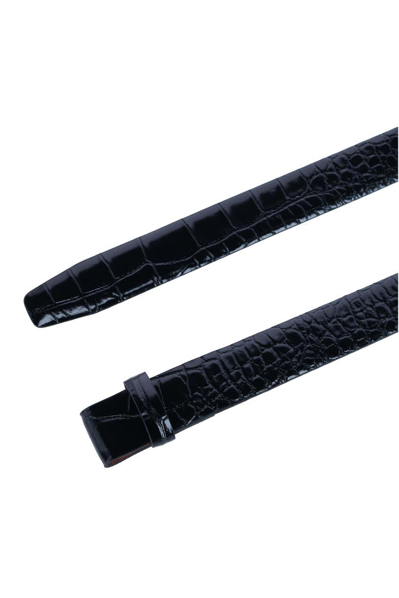 Gator Embossed 30mm Compression Belt Strap, Alternate, color, Black