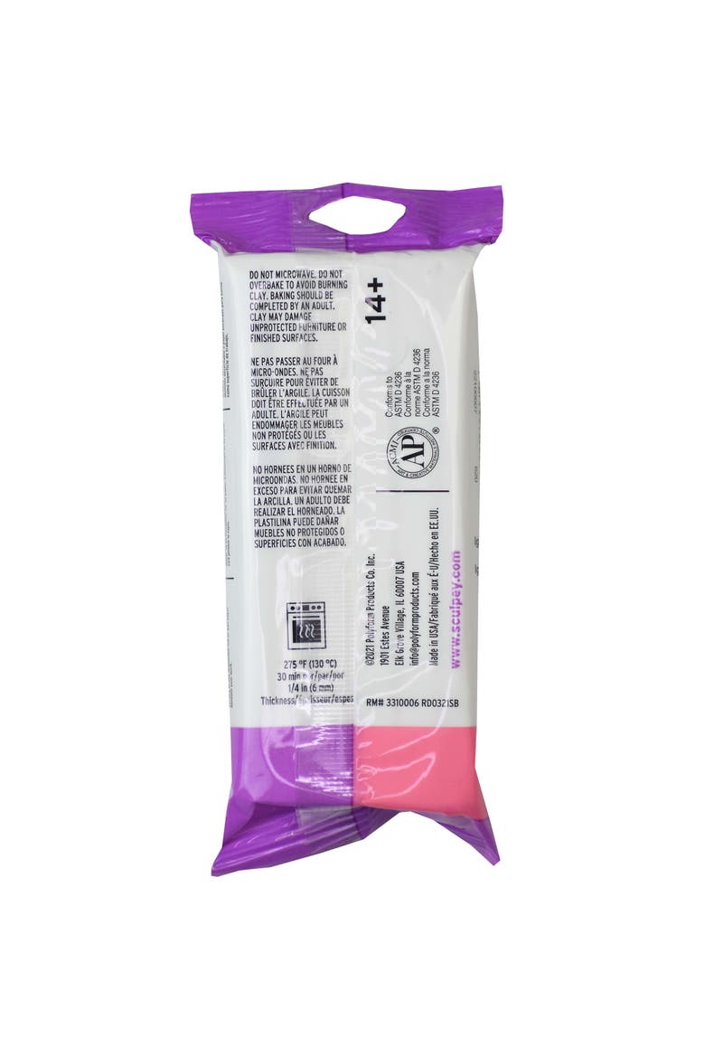 Polymer Oven Bake Clay, Alternate, color, Multicolored