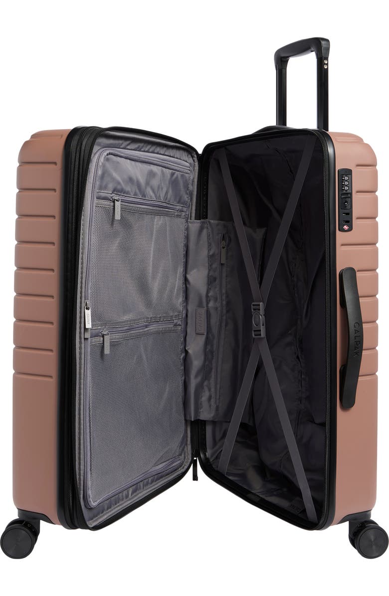 CALPAK Linley 24-Inch Hardside Spinner Luggage, Alternate, color, Milk Chocolate