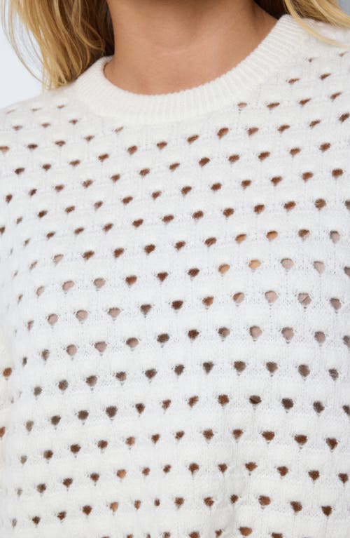 Noisy May Brandy Open Stitch Sweater