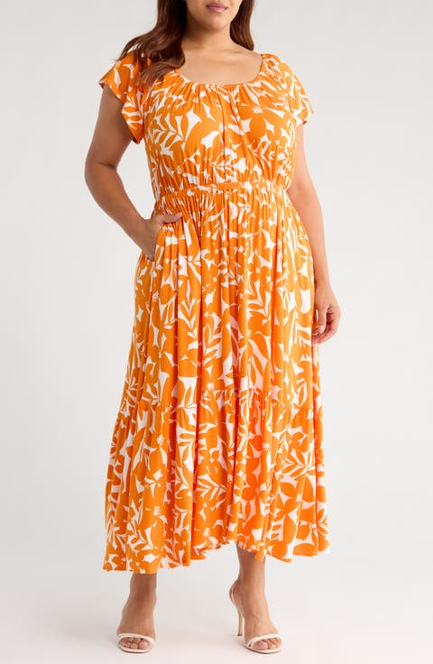 Liquid Jersey Maxi Dress (Plus)