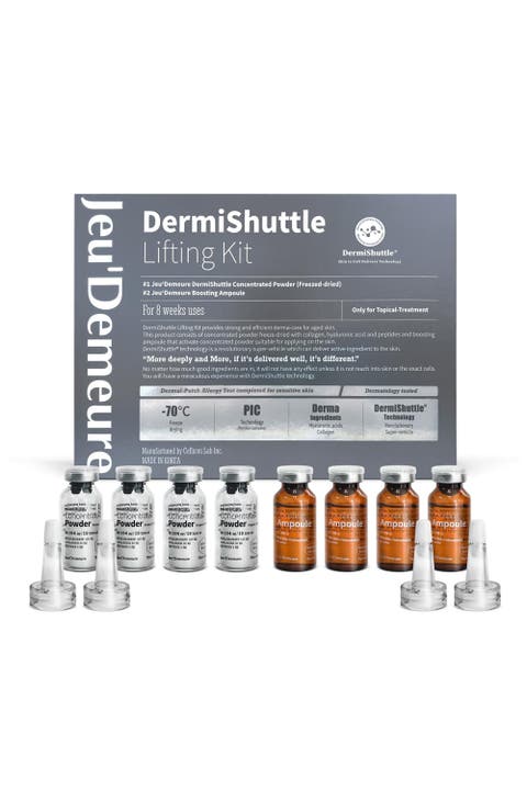 DermiShuttle Face Lifting Kit Women Daily Anti Wrinkle Care 8 Weeks