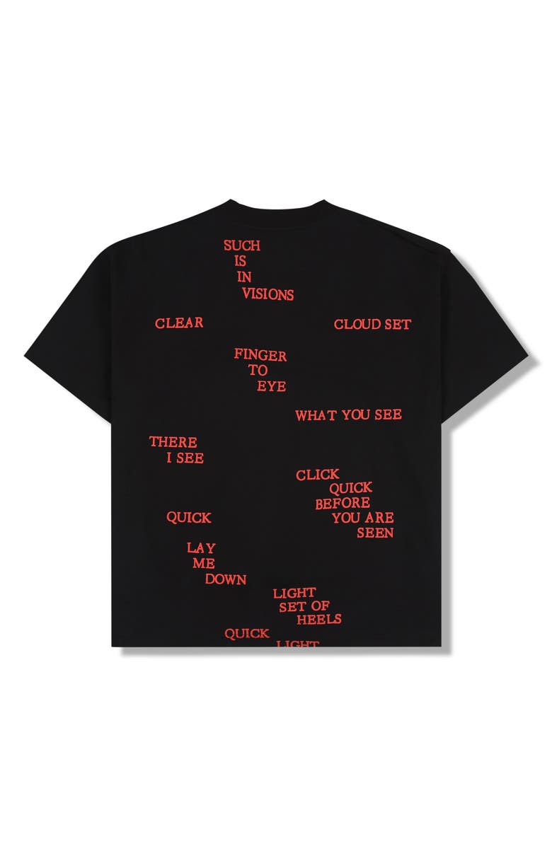PLEASURES Indoors Graphic T-Shirt, Alternate, color, Black