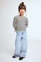 selected Light Denim Blue/Hearts