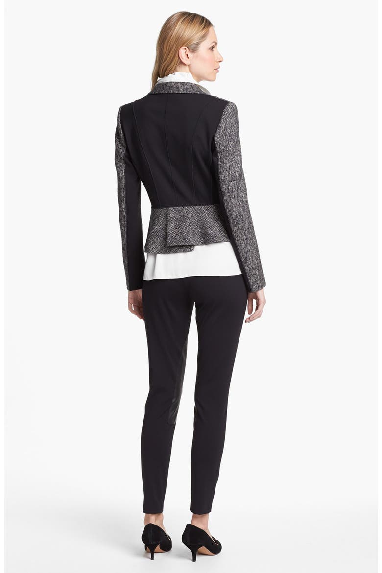 'Minka' Metallic Tweed Jacket, Alternate, color, BLACK MULTI