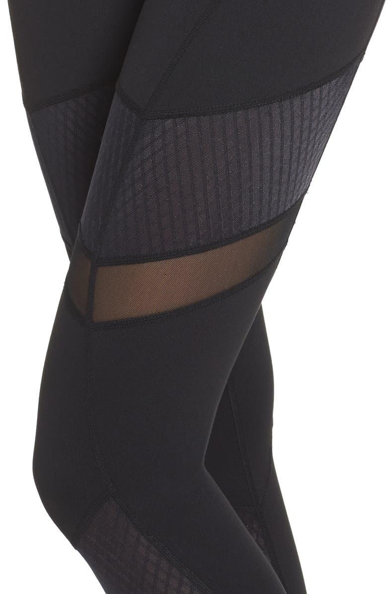 Zella Turning Point High Waist Crop Leggings, Alternate, color,