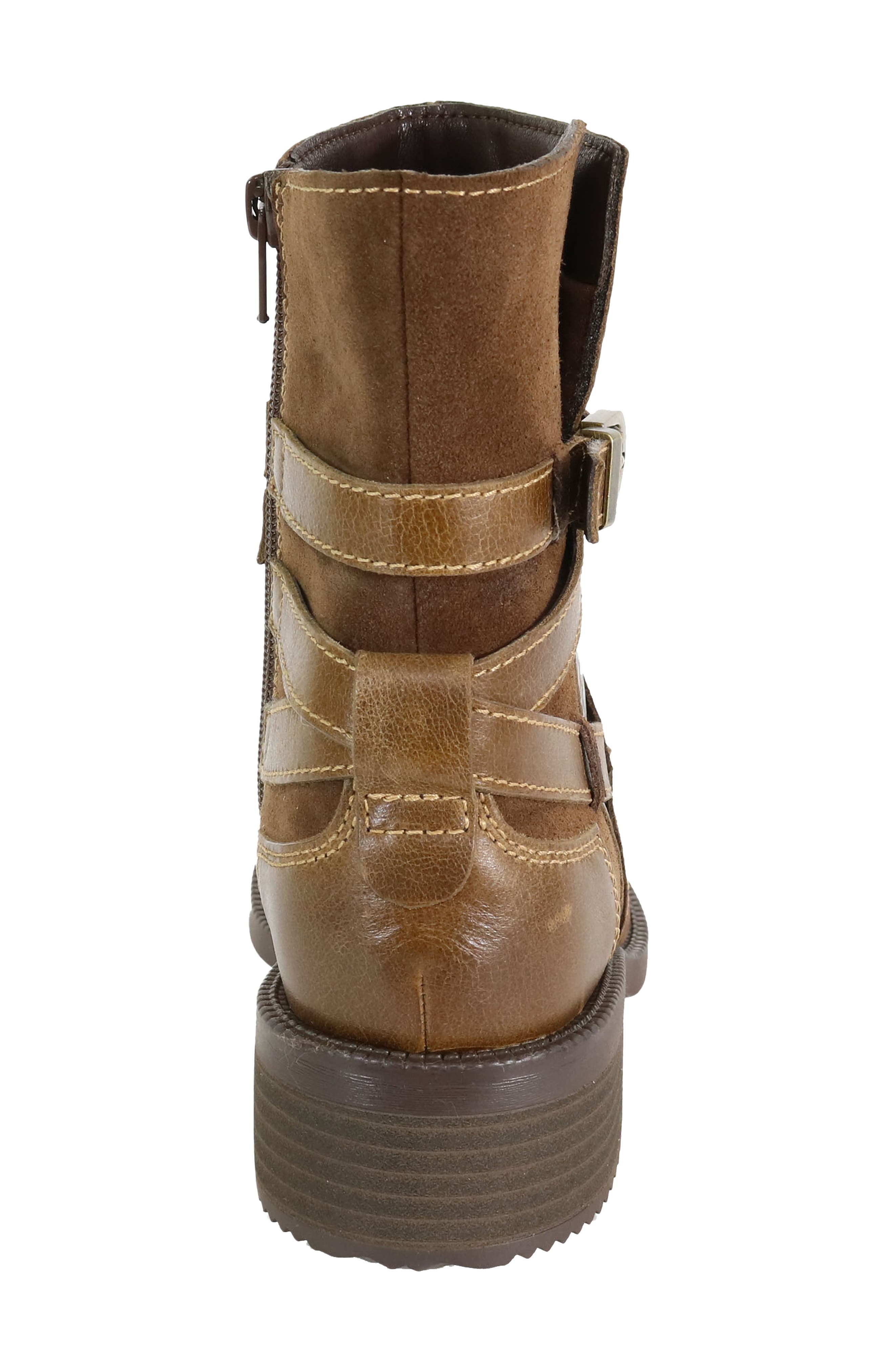 Spenser Bootie, Alternate, color, BROWN LEATHER