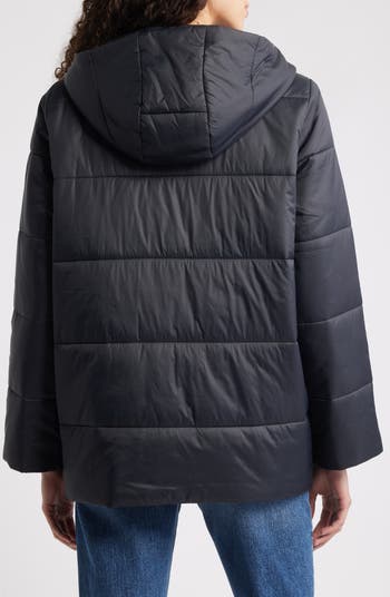 Eileen Fisher Hooded Puffer Jacket Nordstrom