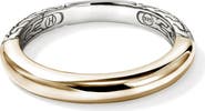 John Hardy JH Essential 14K Gold & Sterling Silver Band Ring, 3MM