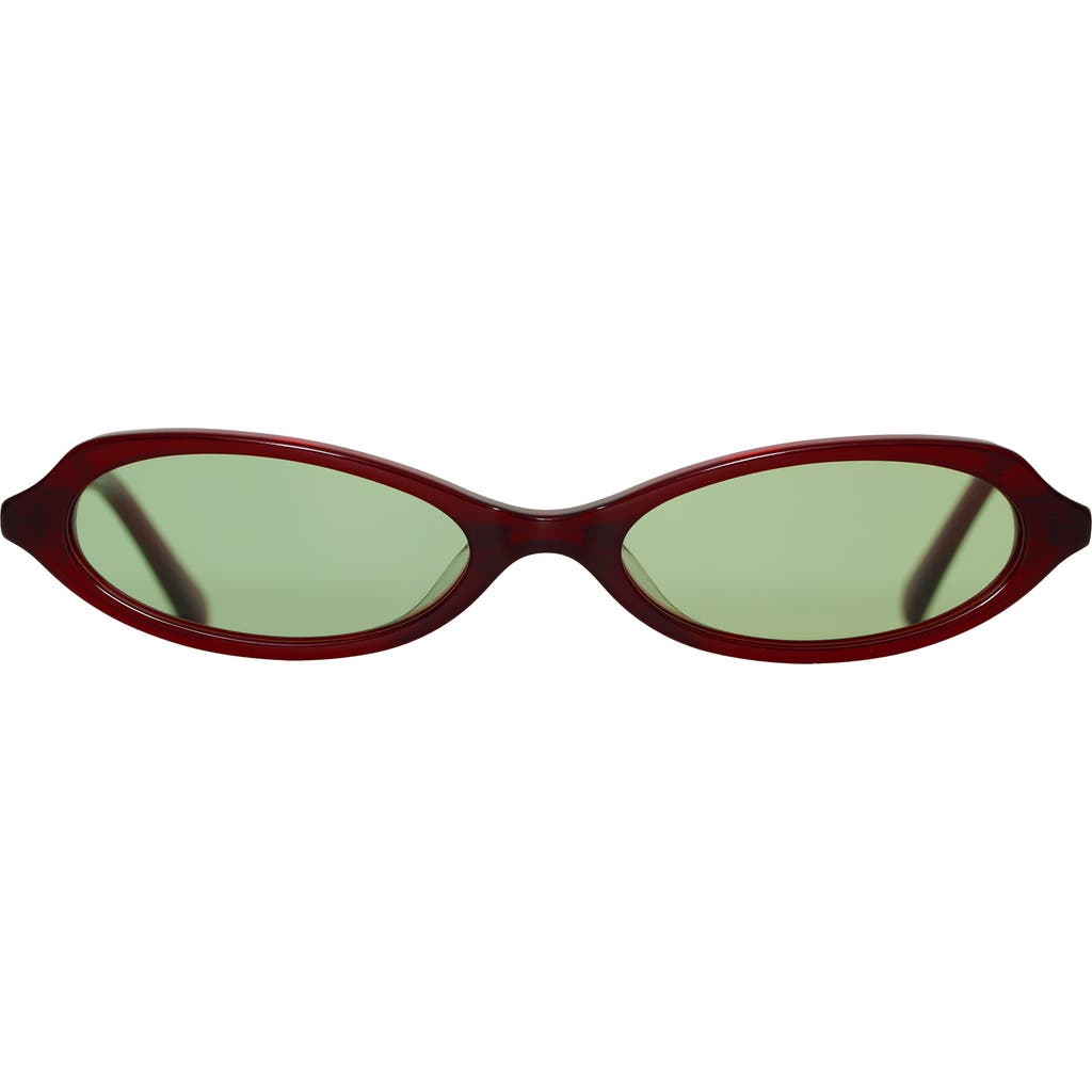 Bru Eyewear Echo Sunglasses 51mm In Burgundy