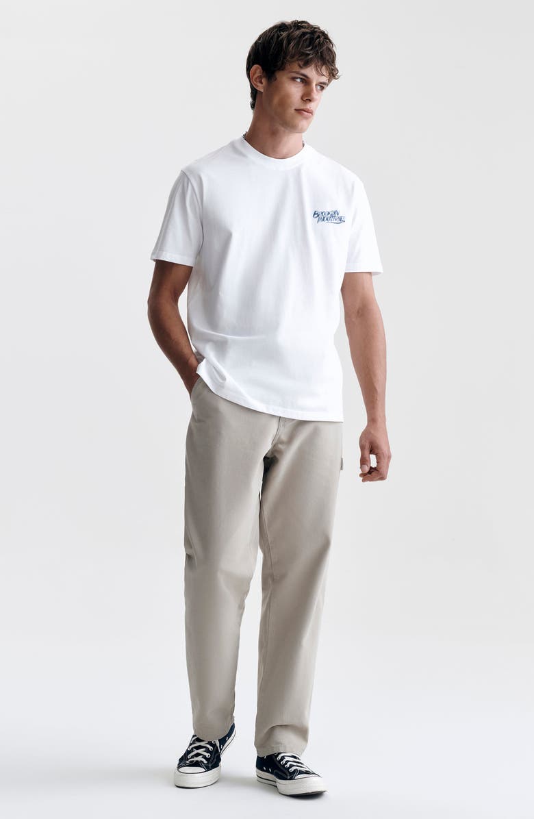 Brooklyn Industries Brooklyn Logo Cotton Graphic T-Shirt, Alternate, color, 