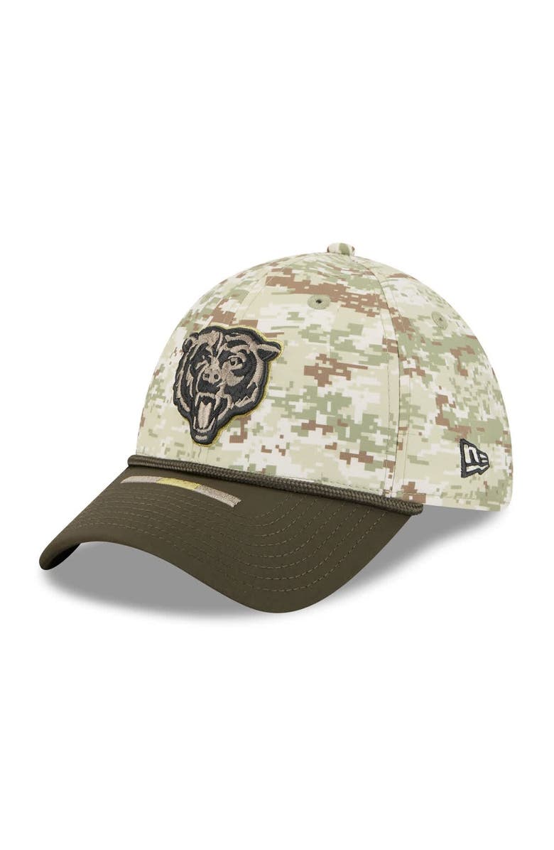New Era Men's New Era Camo Chicago Bears 2025 Salute to Service 39THIRTY Flex Hat, Alternate, color, Camo