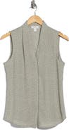 NORDSTROM RACK V-Neck Sleeveless Woven Shell Top
