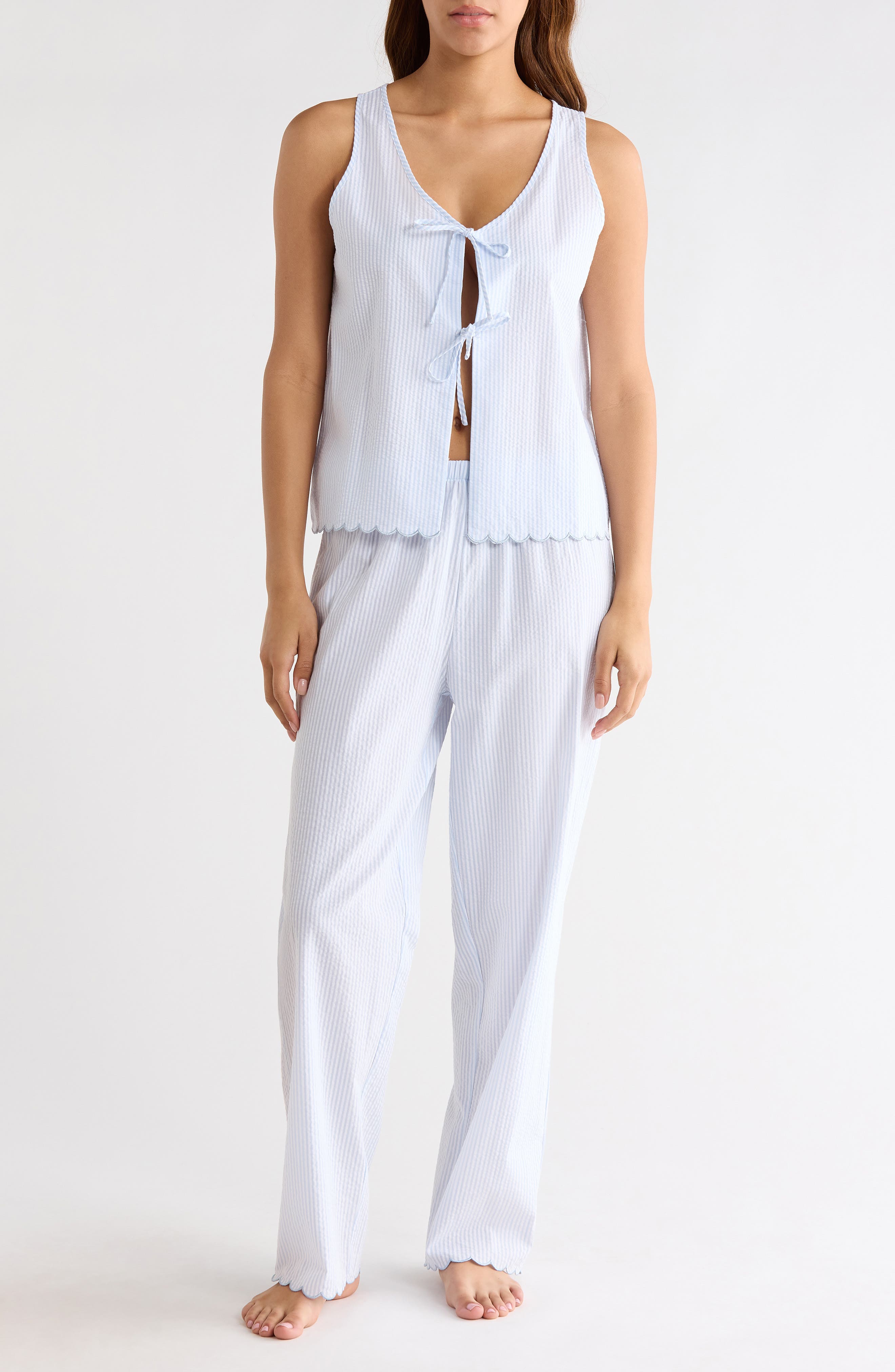 selected BLUE/ WHITE STRIPE