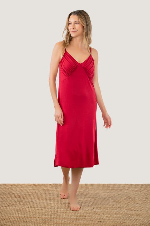 Lover Nightgown With Luxuriously Soft Built-In Shelf