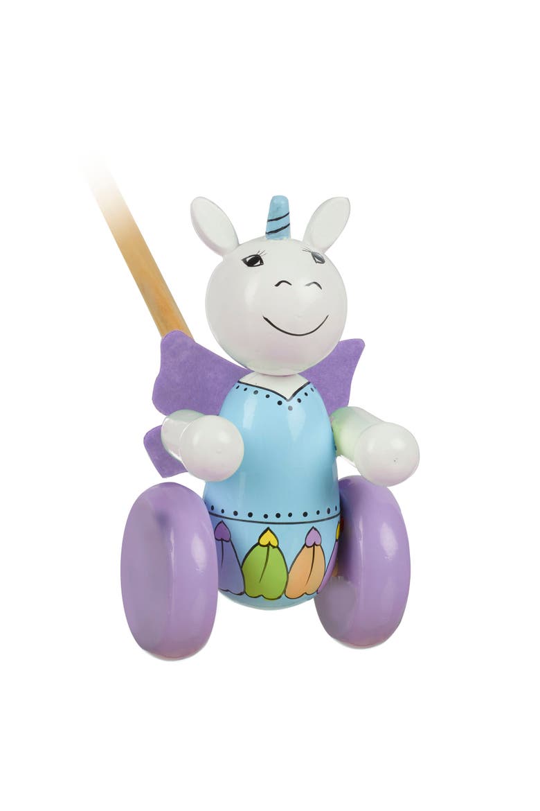 Unicorn Wooden Toy, Ages 1+, Alternate, color, Multicolored
