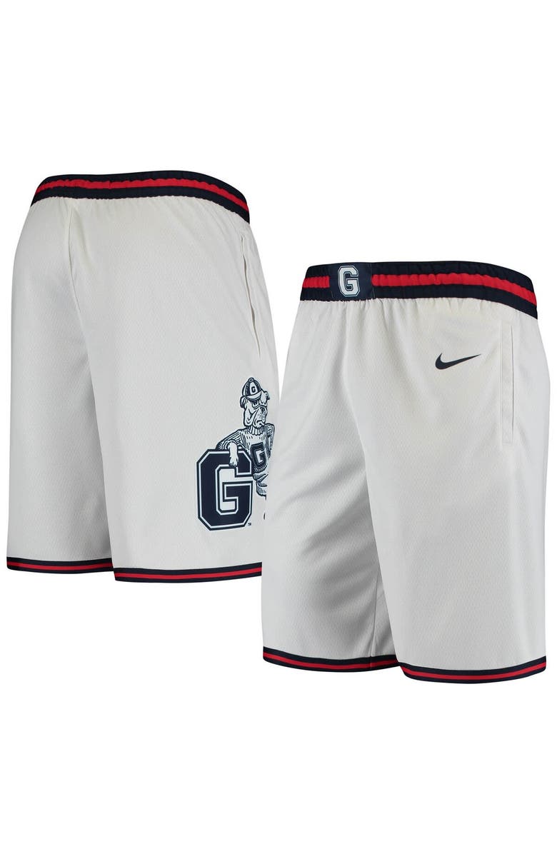 Nike Men's Nike White Gonzaga Bulldogs Limited Basketball Performance Shorts, Main, color, White