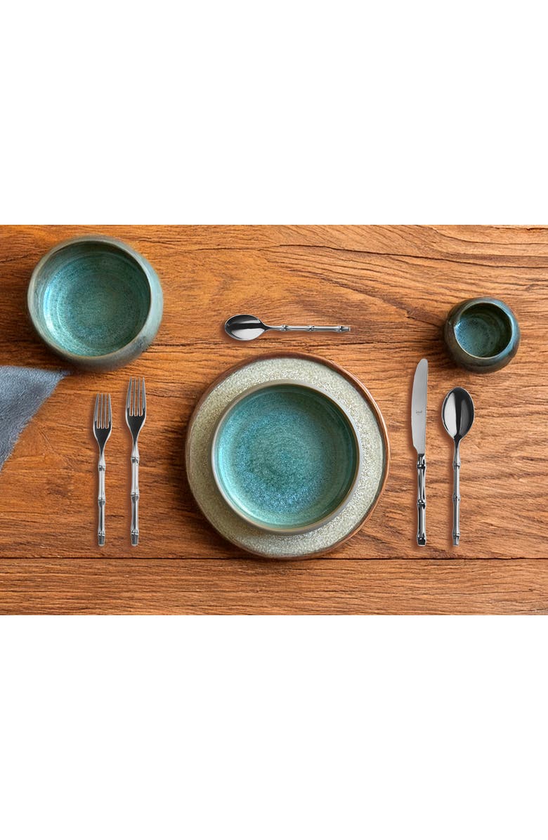 Mepra Bali Flatware Set - 43 Pieces, Alternate, color, Stainless Steel