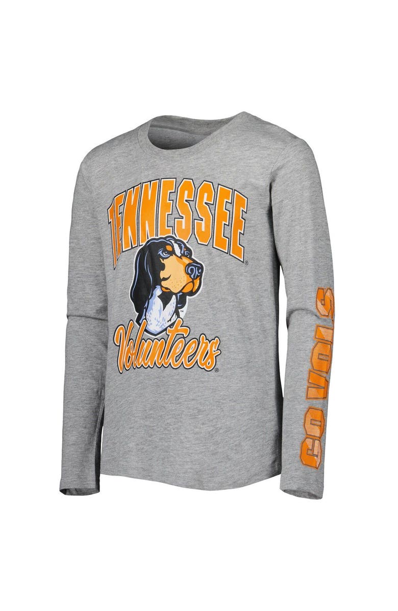 Outerstuff Youth Tennessee Orange/Heather Gray Tennessee Volunteers Game Day T-Shirt Combo Pack, Alternate, color, 