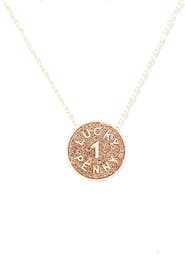 Campbell + Charlotte Juju Lucky Penny Charm Necklace