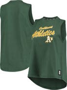 DKNY SPORT Women's DKNY Sport Green Oakland Athletics Marcie Tank Top