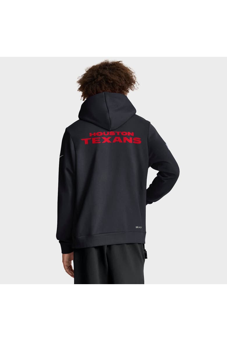 Men's Nike Navy Houston Texans Sideline Initial Home Performance Pullover Hoodie, Alternate, color, Navy