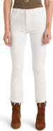 MOTHER Insider High Waist Crop Step Hem Jeans