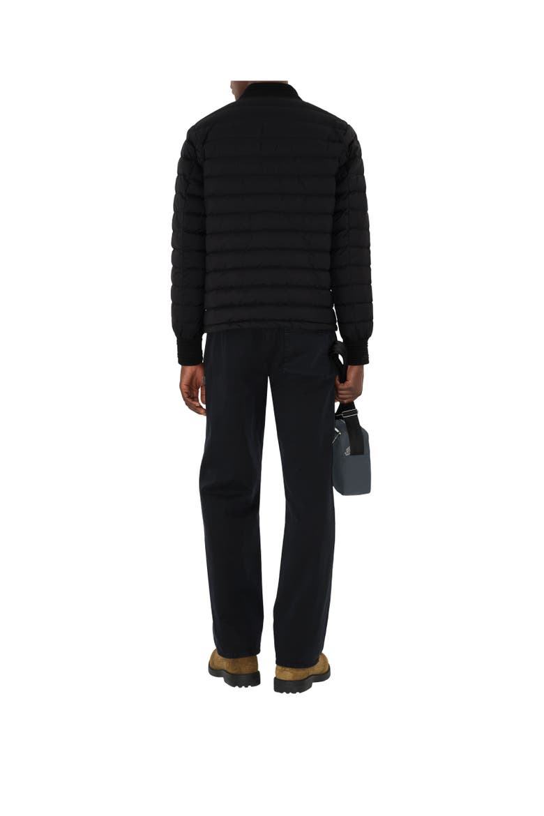 Nylon Puffer Jacket, Alternate, color, Black