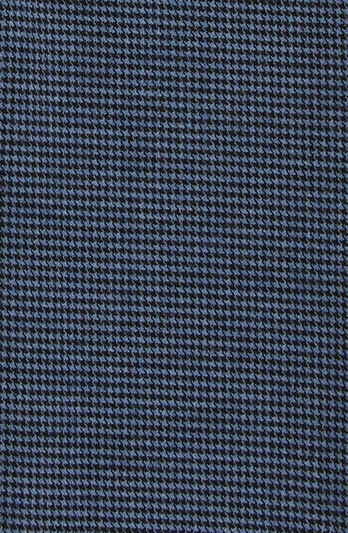 Nordstrom Kids' Heritage Houndstooth Flat Front Dress Pants In Blue