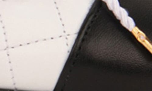 Paul Mayer Cap Toe Quilted Ballet Flat