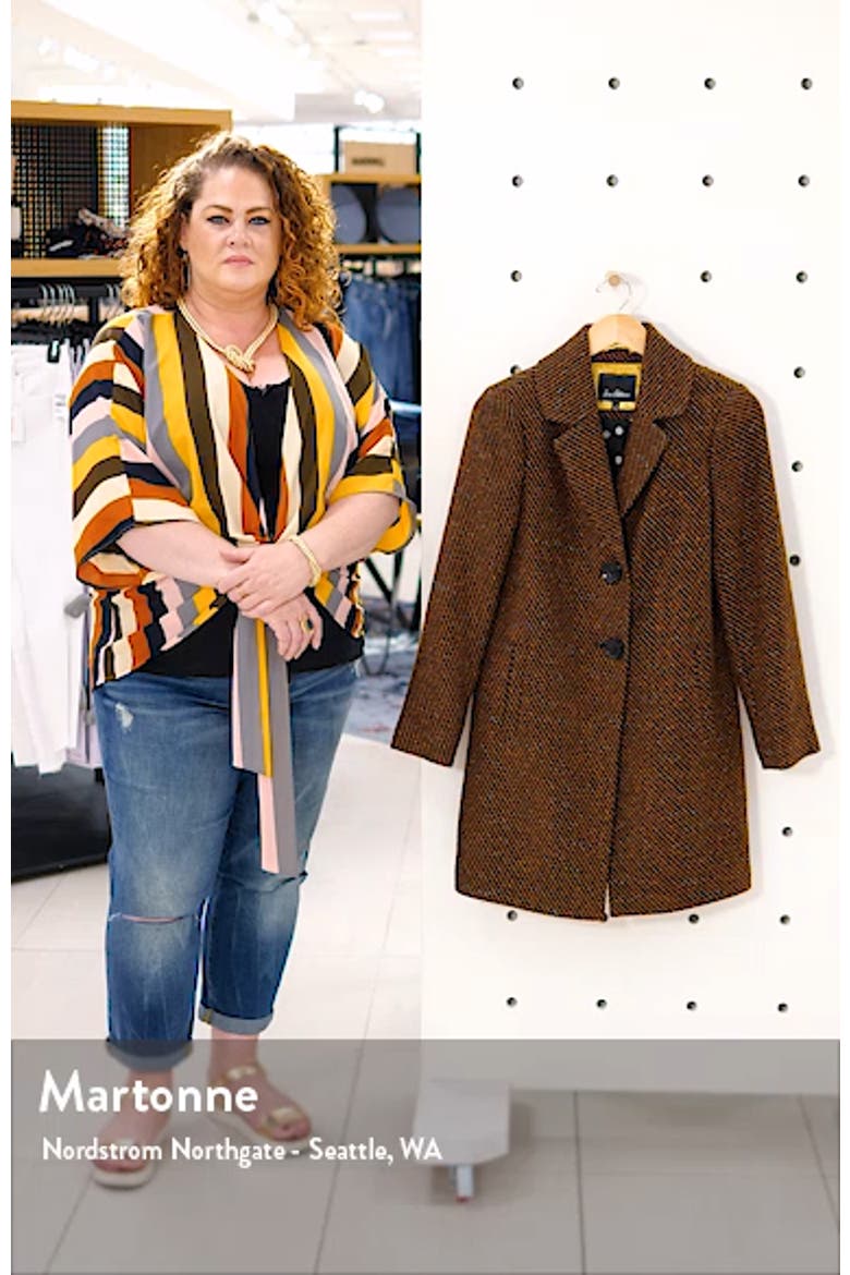 Rib Tweed Car Coat video