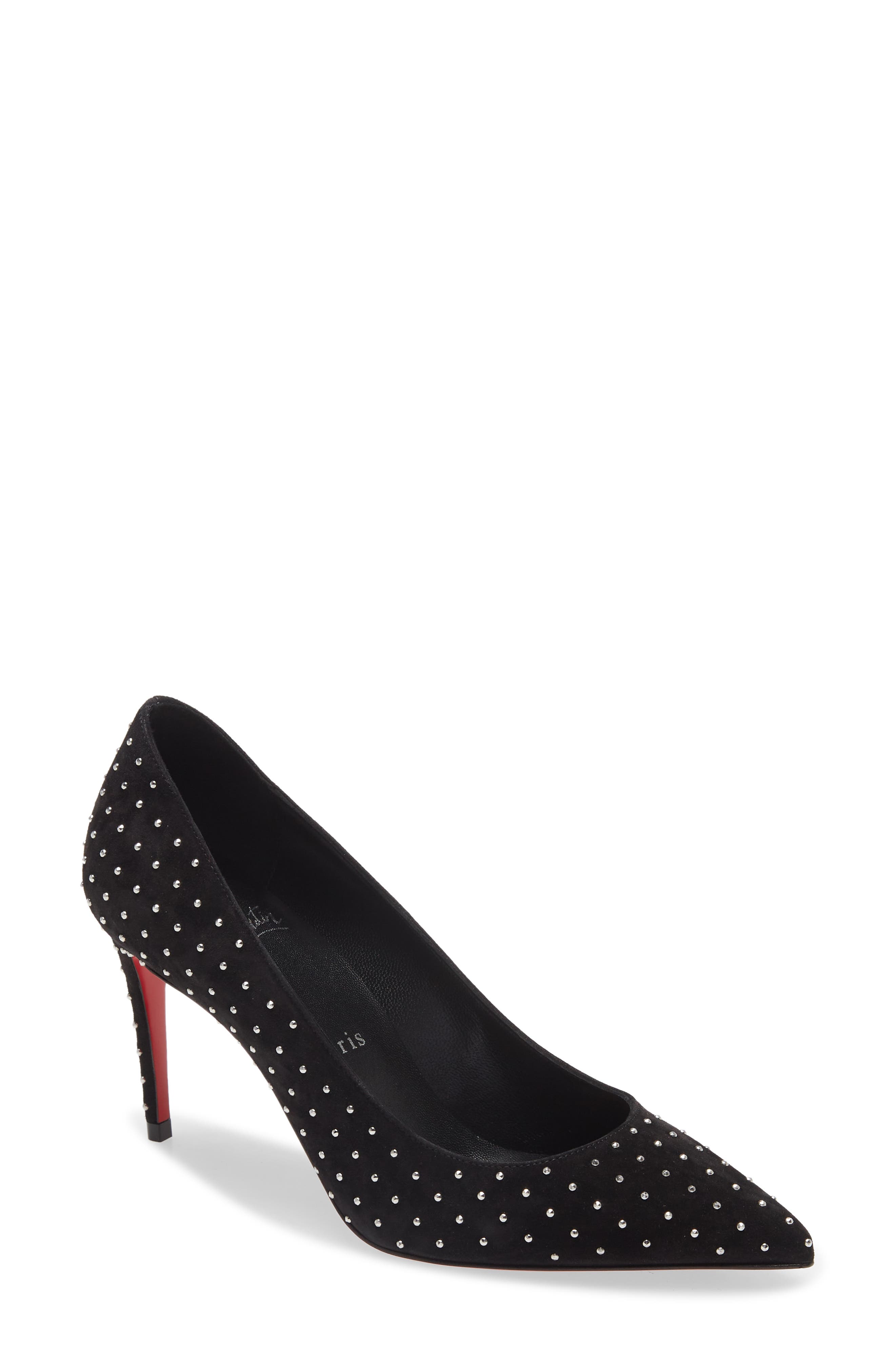 So Kate Studded Pump, Main, color, BLACK/ SILVER