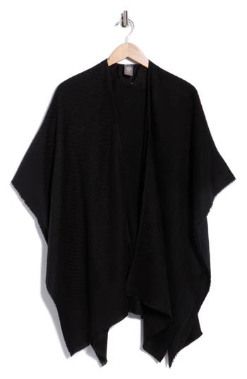 Vince Camuto Feathersoft Basketweave Topper In Black