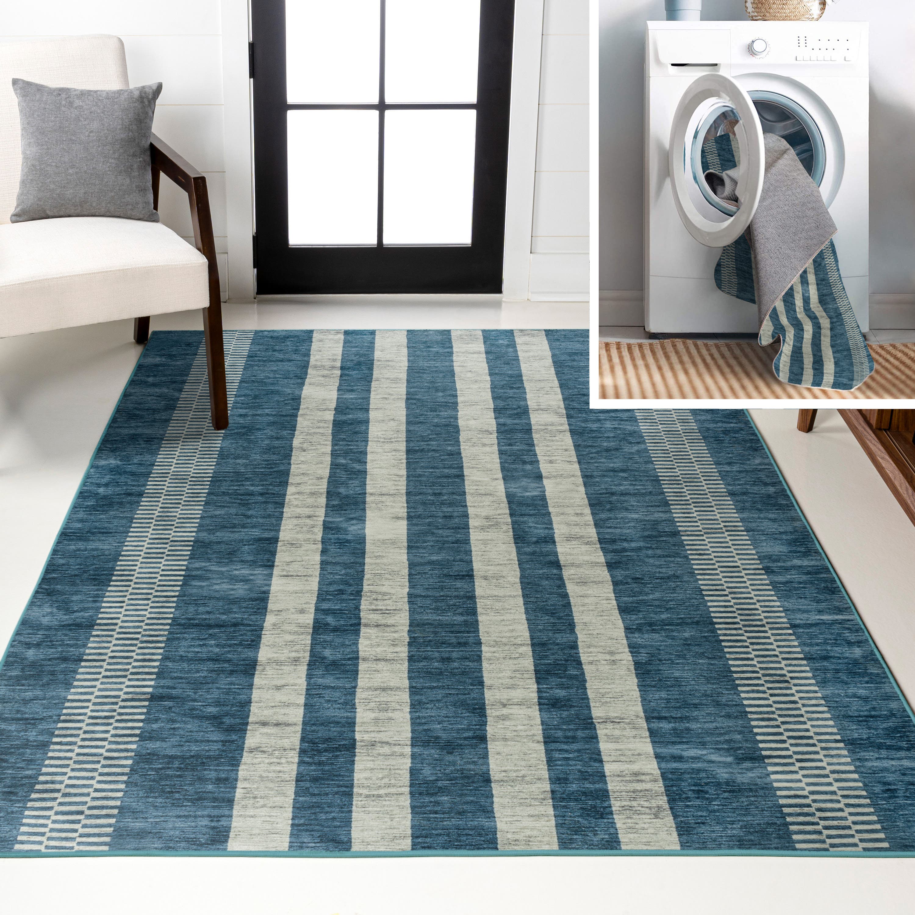 selected Blue/Cream
