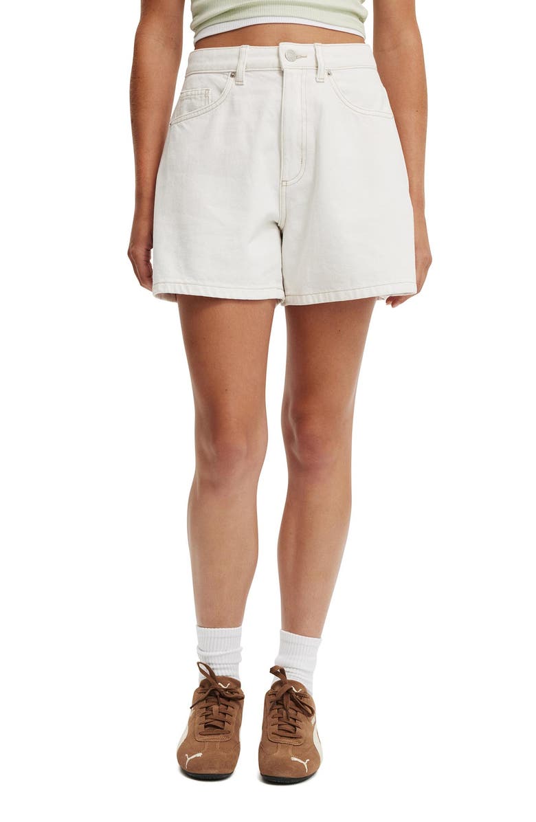 Cotton On Women's High 90 S Denim Short, Main, color, 