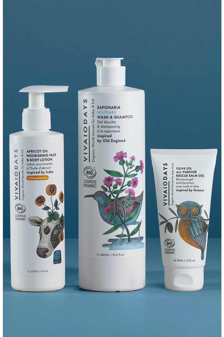 Daily 3-Step Ritual Bundle Cleanse, Hydrate, Soothe, Alternate, color, White