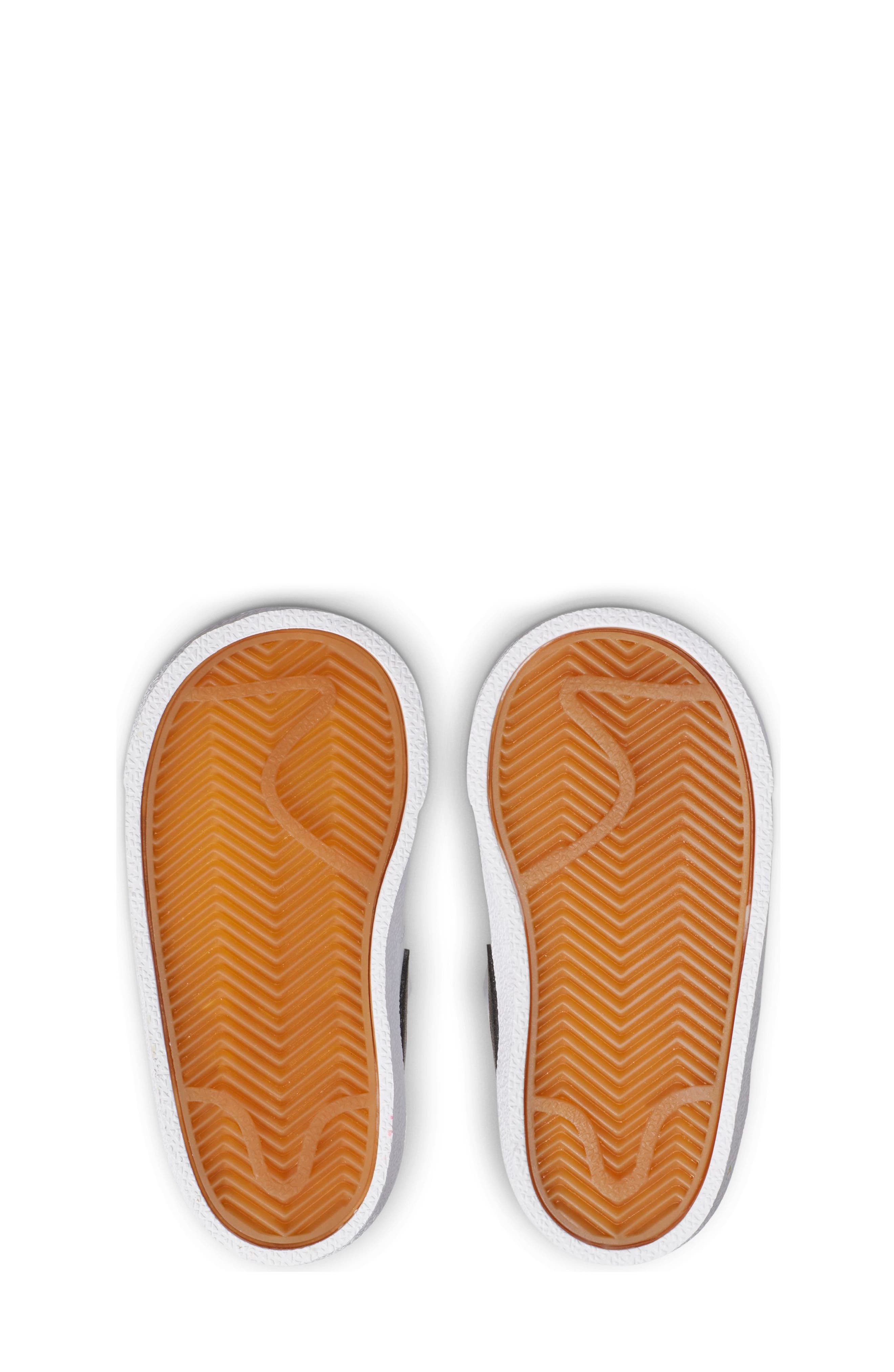 Nike Kids' Blazer Mid '77 Sneaker, Alternate, color, White/ Black/ Orange