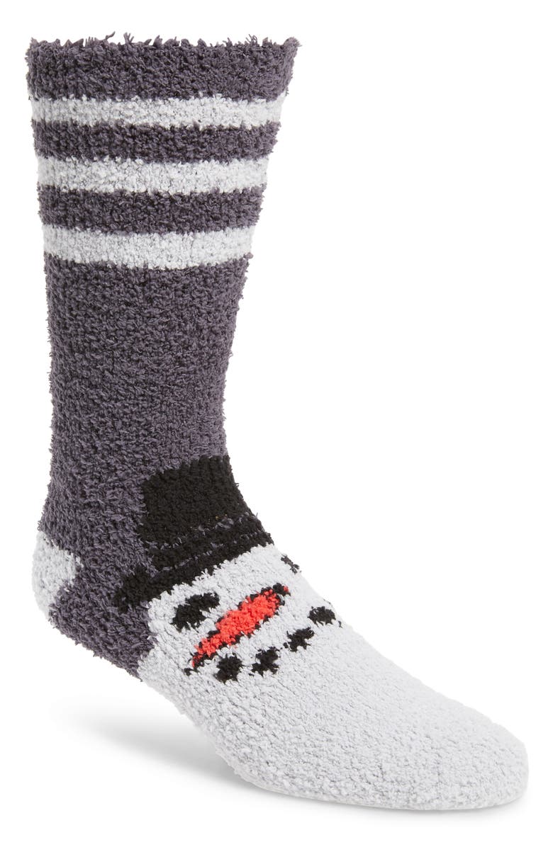 NORDSTROM MEN'S SHOP Plush Winter Butter Socks, Main, color, 