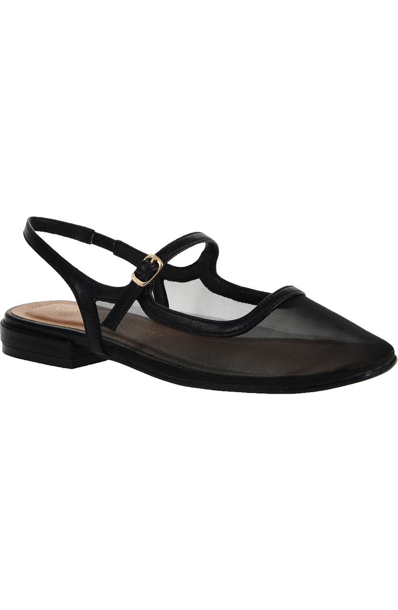 Chinese Laundry Vila Mesh Slingback Flat, Main, color,
