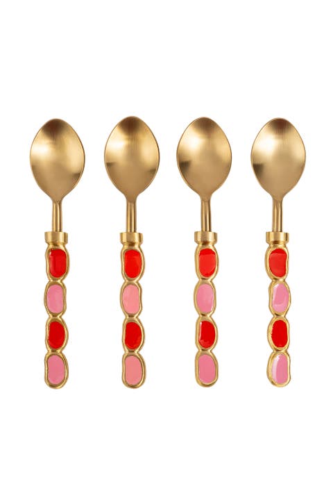 Rampur Steel Dessert Spoon Set of 4