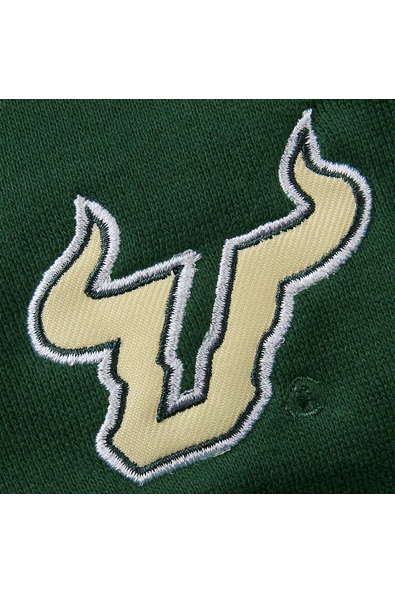 Women's Stadium Athletic Green South Florida Bulls Arched Name Full-Zip Hoodie, Alternate, color, Green