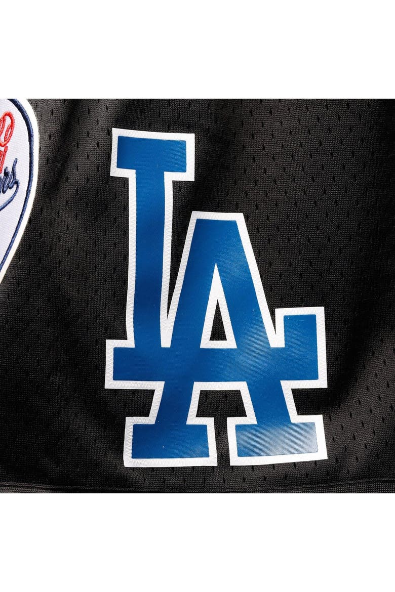 Men's Pro Standard Black Los Angeles Dodgers 2020 World Series Mesh Shorts, Alternate, color, Black