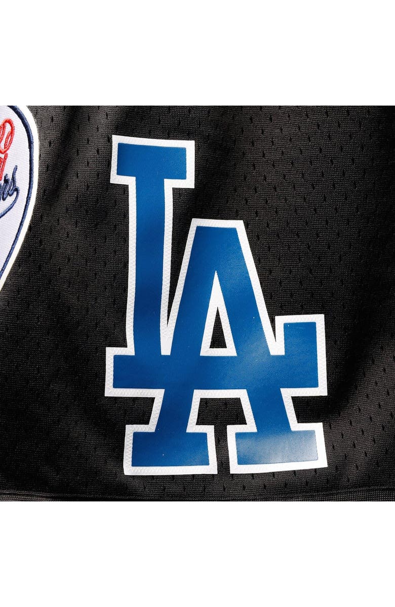 PRO STANDARD Men's Pro Standard Black Los Angeles Dodgers 2020 World Series Mesh Shorts, Alternate, color, 