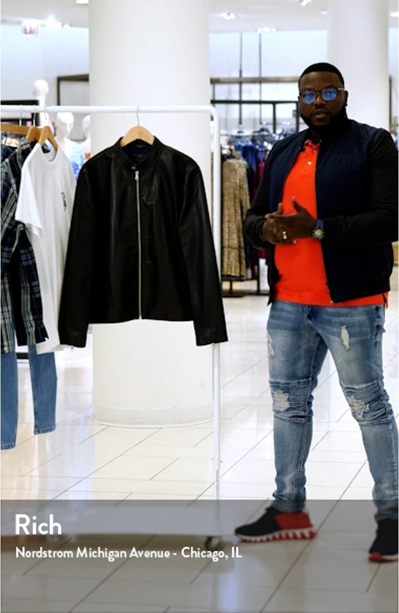 ICONS Archive Cafe Racer Leather Jacket, sales video thumbnail