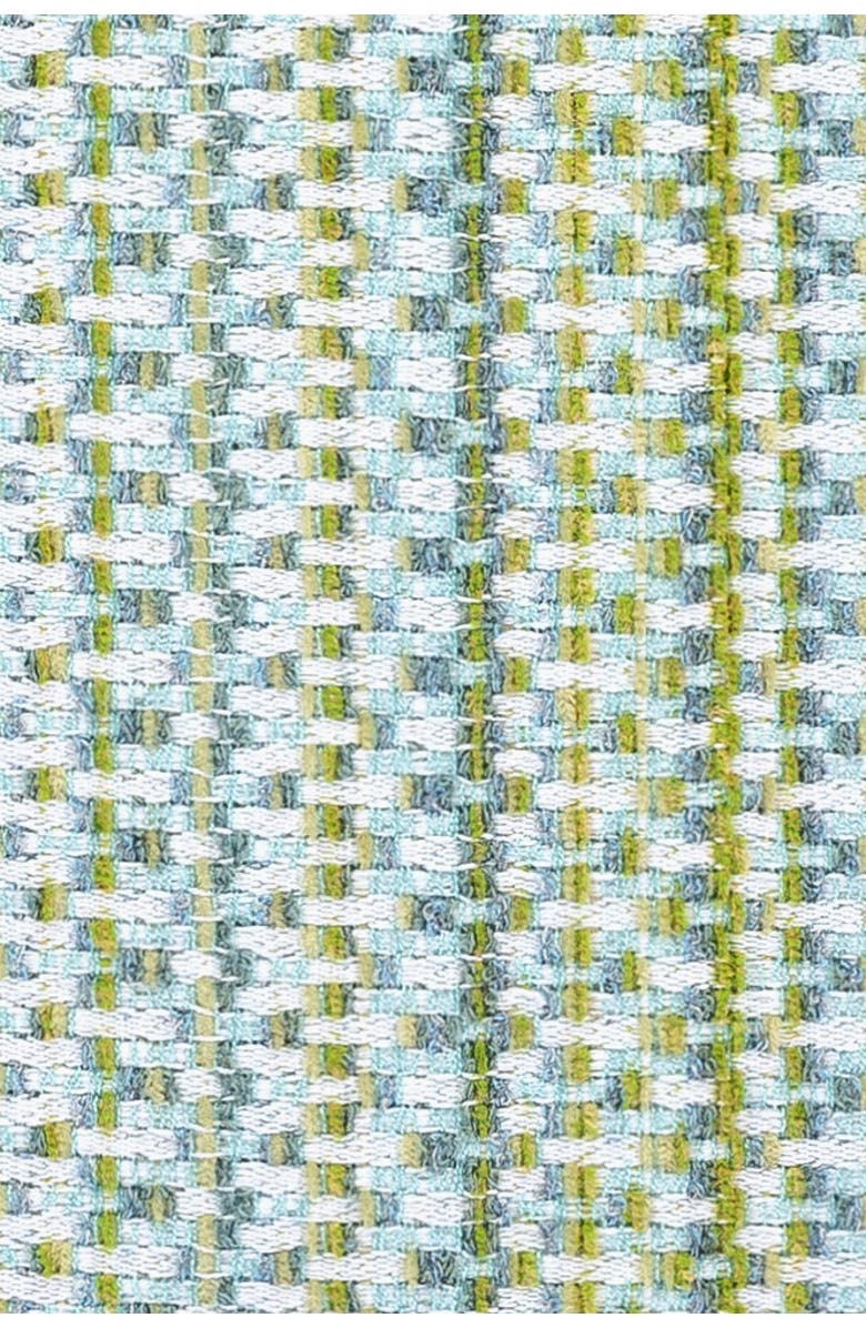 Elaine Smith Kaleidoscope Chenille Micro Check Indoor & Outdoor Woven Accent Pillow, Alternate, color, Spring