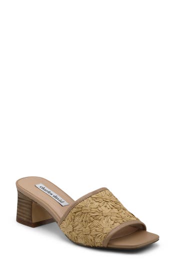 Charles David Raffi Slide Sandal In Natural