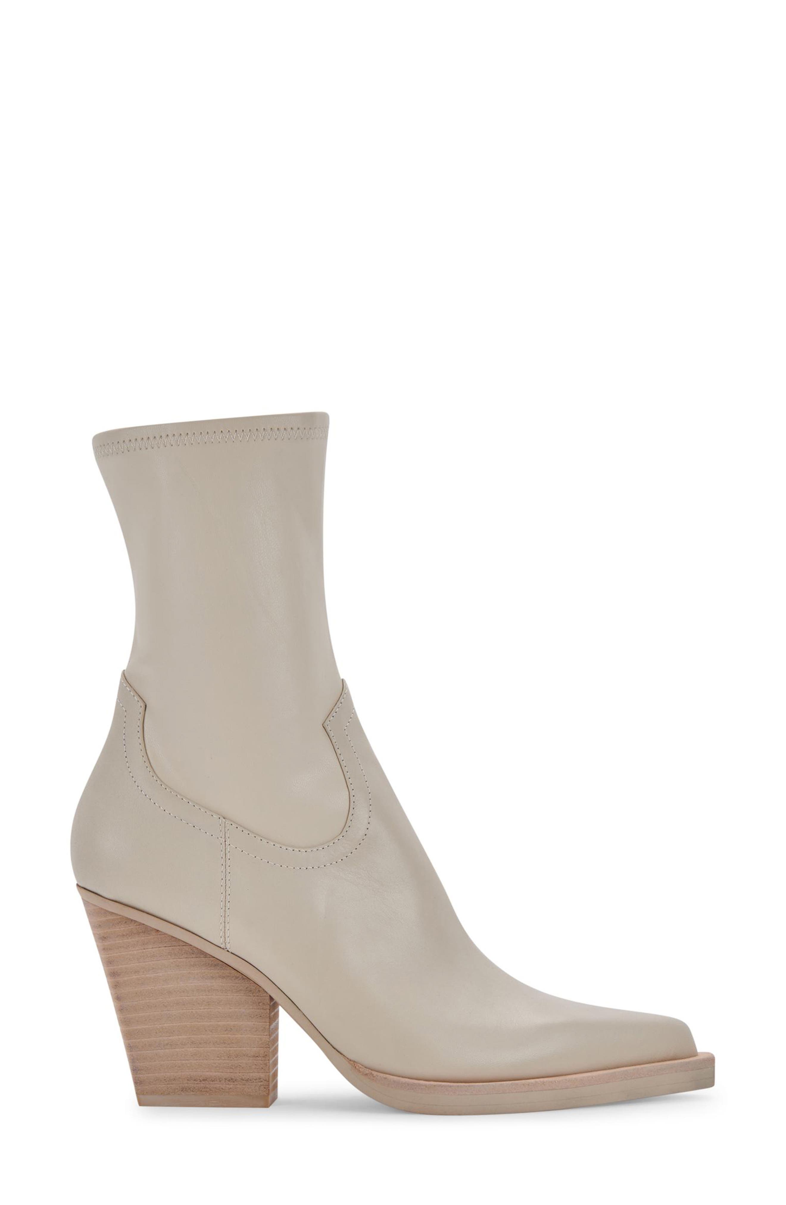 Boyd Pointed Toe Bootie, Alternate, color, SAND LEATHER