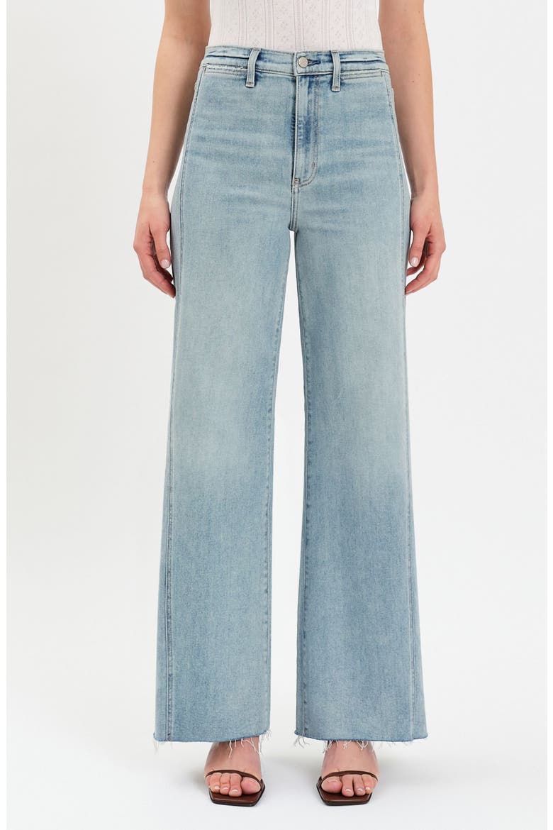 Far Out High Waist Wide Leg Jeans, Main, color, HOT STREAK